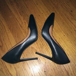 Black Business Heels Size 9